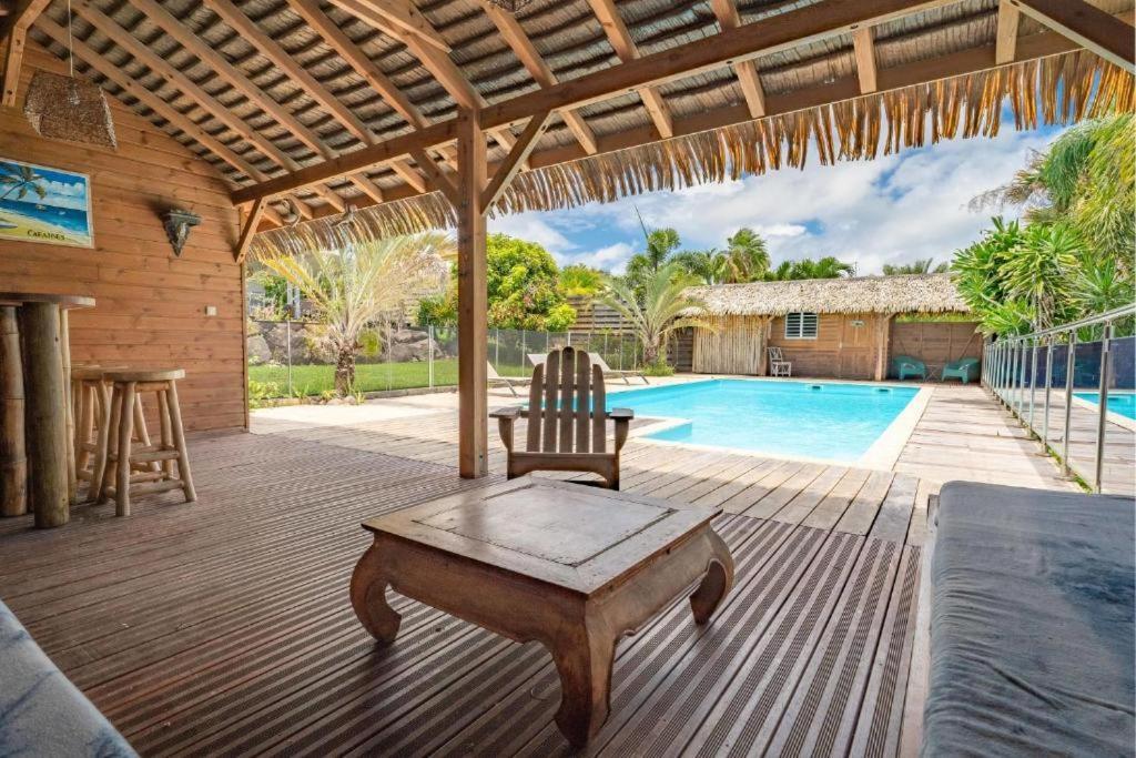 Villa Tikitanga Avec Piscine 10X5M A 650M De La Mer Saint-Francois  Exterior foto